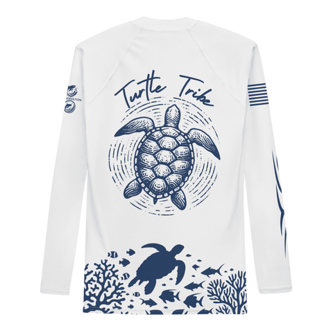 Turtle Tribe Rash Guard White - BraveGuard