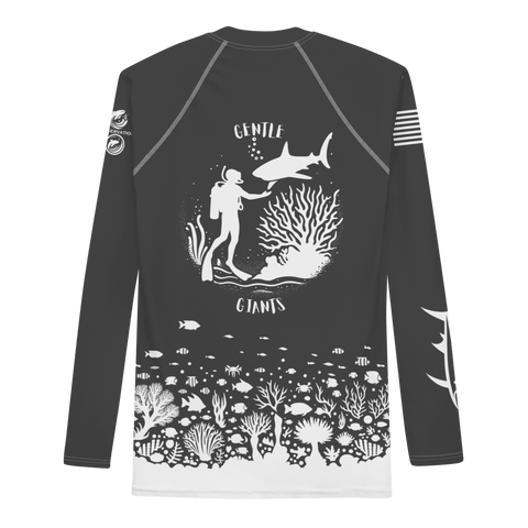 Gentle Giants Rash Guard Eclipse Black - BraveGuard