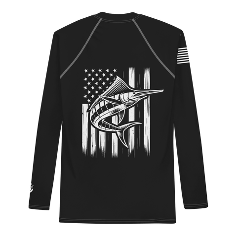 Tuna and American Swordfish Rash Guard - BraveGuard