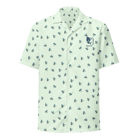 Palm Tree Button Shirt - BraveGuard