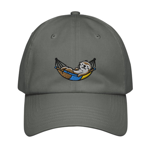 Chillaxin Sea Otter Under Armour® dad hat - BraveGuard