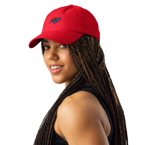 Sea Turtle Under Armour® dad hat - BraveGuard