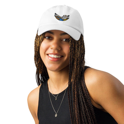 Chillaxin Sea Otter Under Armour® dad hat - BraveGuard