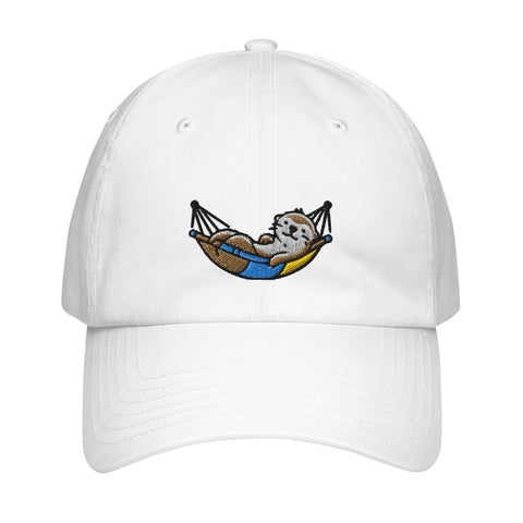 Chillaxin Sea Otter Under Armour® dad hat - BraveGuard