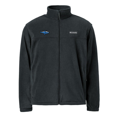 Flipped Shark Unisex Columbia fleece jacket - BraveGuard