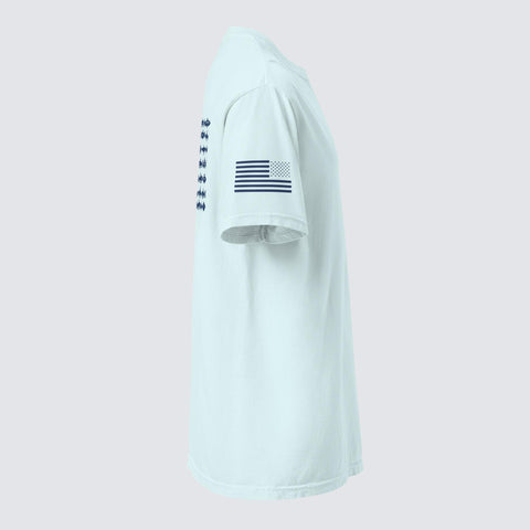 American Fish Flag Cotton Tee