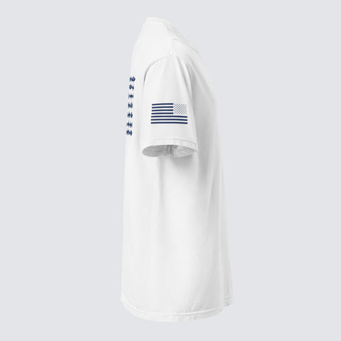 American Fish Flag Cotton Tee