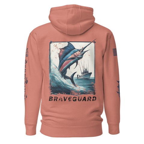 Worn Sailfish Hoodie - BraveGuard