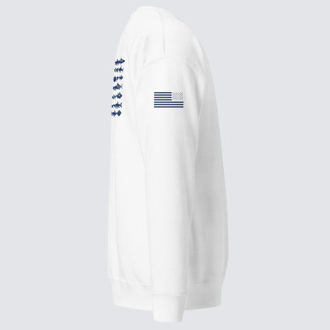 American Fish Flag Sweatshirt